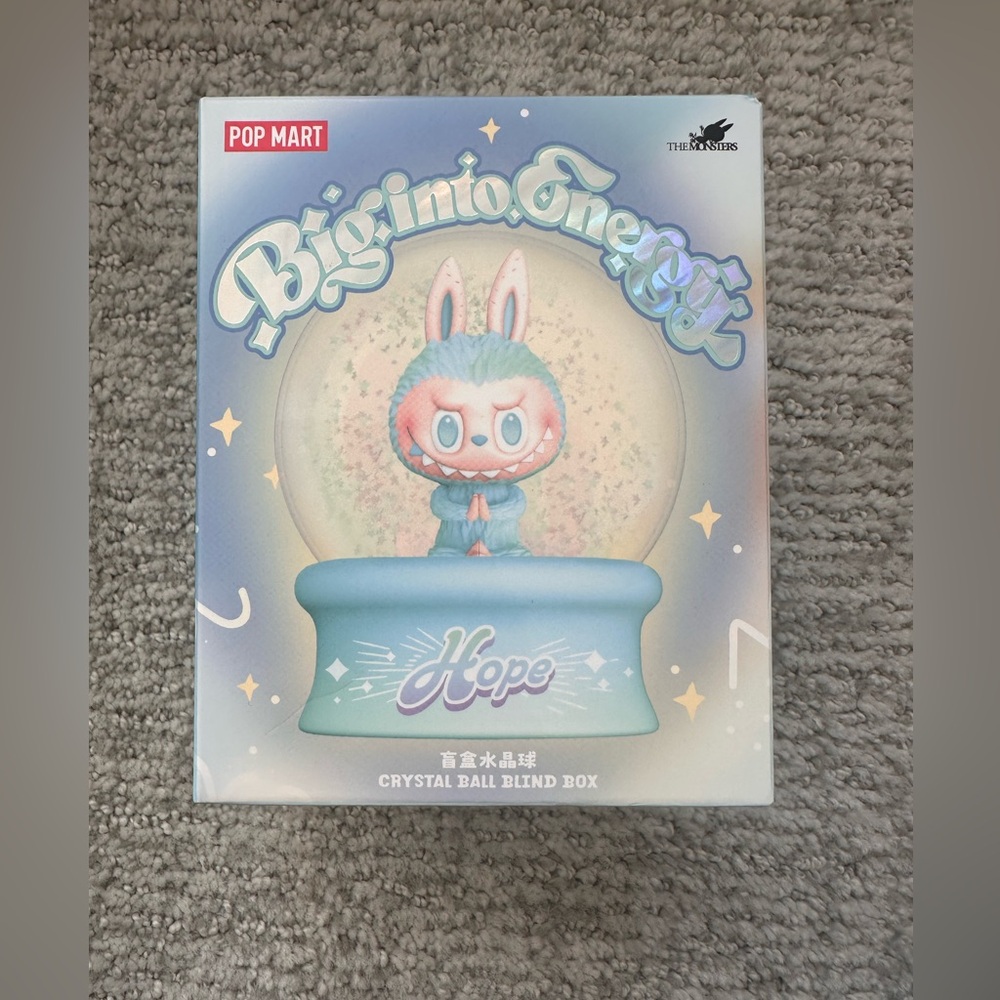 Pop mart Big Into energy Crystal Ball Blind Box - new in box